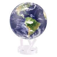 Mova Globe 8.5" STE-C, Large Earth Satellite View Globe self rotating 812754022357  183307601956